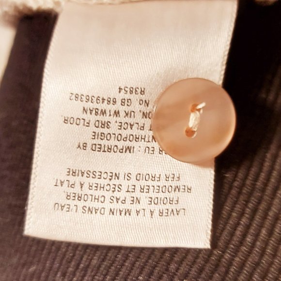 Anthropology Sparrow ~ small  warm ivory - Picture 10 of 10